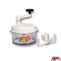 Anjali Popular Chop-N- Churn Vegetable Chopper & Cutter, White