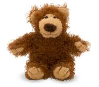 Melissa & Doug Baby Roscoe Bear - Teddy Bear Stuffed Animal