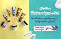 Plumgoodness Exclusive Launch Offer: Get Flat 25% Off on New Hand creams, Foot creams & Body butters + Extra 5% off Via Prepaid Payments