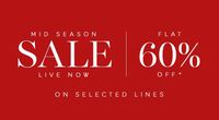 Marks & Spencer Mid Season Sale - Upto 60% Off On Selected Lines 