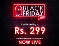The Sould Store Black Friday Sale - T shirt At Rs.299 Only
