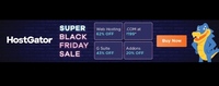 Hostgator Black Friday DD Exclusive Code - Flat 62% off on Web Hosting 