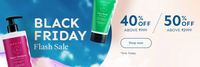 Arata Black Friday Flash Sale: Upto 40 - 50% Off on Products (12 PM - 6PM)
