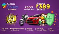 Upcoming - - Droom Germ shield flash sale (28 - 29 NOV) 