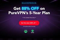 Black Friday Sale - Get 88% Off On Pure VPN's 5 Year Plan