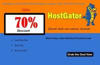 HostGator Black Friday Flash Sale  – 70% OFF + Free Domain! ( 4PM - 6PM)