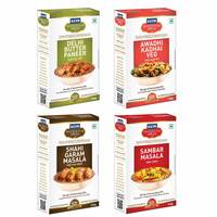 Keya's Must Have Combo: Awadhi Kadhai Veg x1, Delhi Butter Paneer x1, Shahi Garam Masala x1, Sambar Masala x1, 4 x 100g