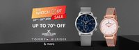 The watchout sale 28th To 30 nov Upto 70% Off on Branded Watch