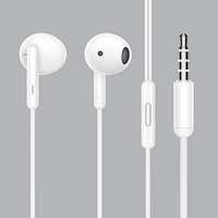 realme Buds Classic Wired Earphones with HD Microphone White