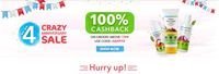 Mamaearth Crazy Aniversary Sale Flat 100% cashback On Orders Above 799