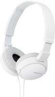 Sony MDR-ZX110A On-Ear Stereo Headphones (White), without mic