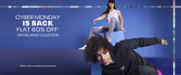 Reebok Cyber Monday Sale- Flat 60% Off On Footwear and Accessories + Extra 10 % off via HDFC Cards