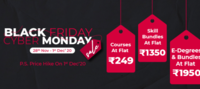 Eduonix Cyber Monday Sale Courses Courses At Flat 249 || Skills Bundles At Flat 1349 || E Degree Bundles At 1950