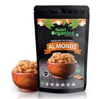Nutri Organics Premium Badam California Almonds,  1Kg