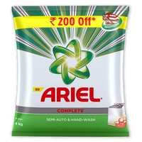 (Pantry) Ariel Complete Detergent Washing Powder - 4Kg Value Pack