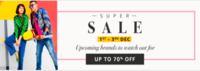 Amazon Super Sale Upto 70% On Off On Clothing and Accessories 1 To 3rd dec