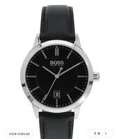 Hugo Boss Men Black Analogue Watch 