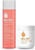 Bio Oil Perfect Skin Combo-Skincare Oil and Dry Skin Gel for Moisturized, Flawless Skin-Face and Body  
