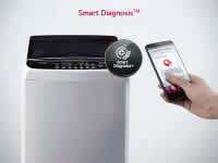 LG 6.5 kg Fully Automatic Top Load Silver  (T7585NDDLGA)