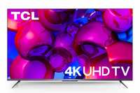 TCL 126 cm (50 inches)  AI 4K Ultra HD Certified Android Smart LED TV 50P715 (Sliver) (2020 Model)