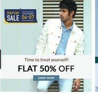 Lifestyle Pay Day Sale (4th-7th Dec) | Upto 50-60% Off on Clothings & Accessories + More Offers