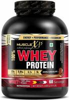 MuscleXP 100% Whey Protein New Gold Standards - With Digestive Enzymes Whey Protein  (2 kg, Double Rich Chocolate)