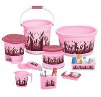 Million Bathroom Set (9 Pieces) for Rs.939

Bucket, Tub, Stool, Dustbin, Mug etc