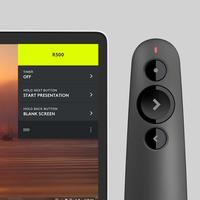 Logitech R500 Laser Presentation Remote (Black)