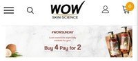 WOW Sunday - Buy 4 Pay for Only 2