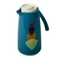 Cello Nebula Plastic Flask, 600ml, Orange

