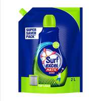 Surf Excel Matic Top Load Liquid Detergent Refill Pouch - Super Saver Pack Specially Designed For 100% Tough Stain Removal In Top Load Machines, 2 L @283

