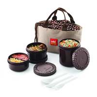 Cello Max Fresh Foodlink Plastic Lunch Box Set, 6 Pieces@ 397