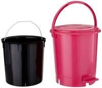 Princeware Plastic Pedal Bins Dustbin, 12 litres 