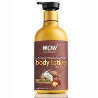 WOW Skin Science Coconut Milk and Argan Oil Body Lotion, Medium Hydration – 300 ml