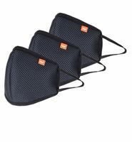 Wildcraft SUPERMASK W95 Reusable Outdoor Mask 3P : Black_ : L