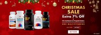 Gnc Christmas Sale Upto 44% Off + Extra 7% + 5% Cashback on Prepaid Orders 