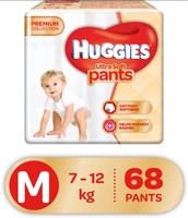 Huggies ultra soft pants diapers M ( 68 pieces)