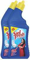 Sanifresh Ultrashine Toilet Cleaner -1.5 X Extra Strong Extra Clean - 2L ( 1L X 2 ) @55