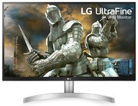 LG 27 inch 4K-UHD (3840 x 2160) HDR 10 Monitor (Gaming & Design) with IPS Panel, HDMI x 2