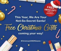 Myglamm Christmas gift of glamm, get gifts with every purchase