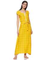 Loot Amazon Brand - Myx Women's Ankle-Length Nightgown Regular