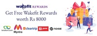 Special Discount + Free 8000 Wakefit Rewards - Sale valid till Dec 12th only