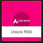 Get 500 cashback on axis ace credit card maybe user specific