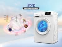 iFFALCON 8 kg Energy Efficient, Auto Error Diagnosis Fully Automatic Front Load with In-built Heater White (FWF80-G123061A03)