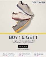 Cole Haan Buy 1 get 1 free 