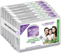 40% off: Boroplus Antiseptic Plus Moisturising Soap - Neem, Tulsi and Aloe Vera  (6 x 125 g)