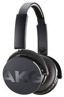 (Renewed) AKG Y50 On-Ear Headphone with in-Line One-Button Universal Remote Microphone (Black)

