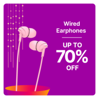 Up to 70% Off On Headphone + extra 10% paytm cashback