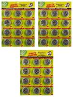 Brite Guard Stainless Steel Multipurpose Scrubber (Grey, 36-Piece)@169