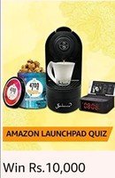 Amazon Launchpad Quiz- Answer and Win Rs. 10000